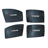 Suzuki Cultus (Old) Sun Shades with Logo – Model 2000-2017 - ShedAutos.PK